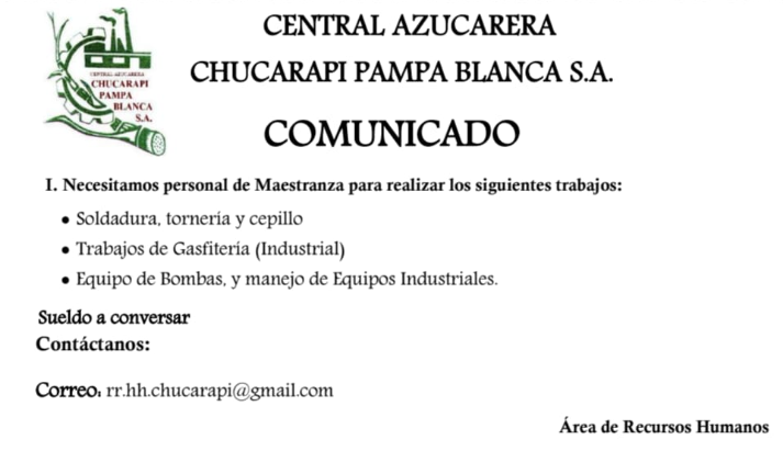 comunicado